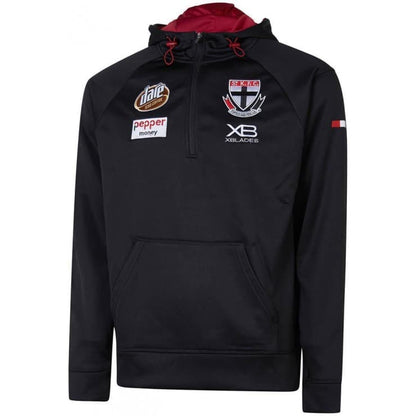 St Kilda Saints Mens AFL 1/4 Zip Hoodie