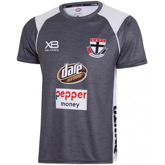 St Kilda Saints AFL Mens Grey Training Shirt