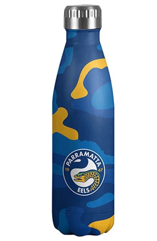 Parramatta Eels NRL 500ml Stainless Steel Wrap Bottle