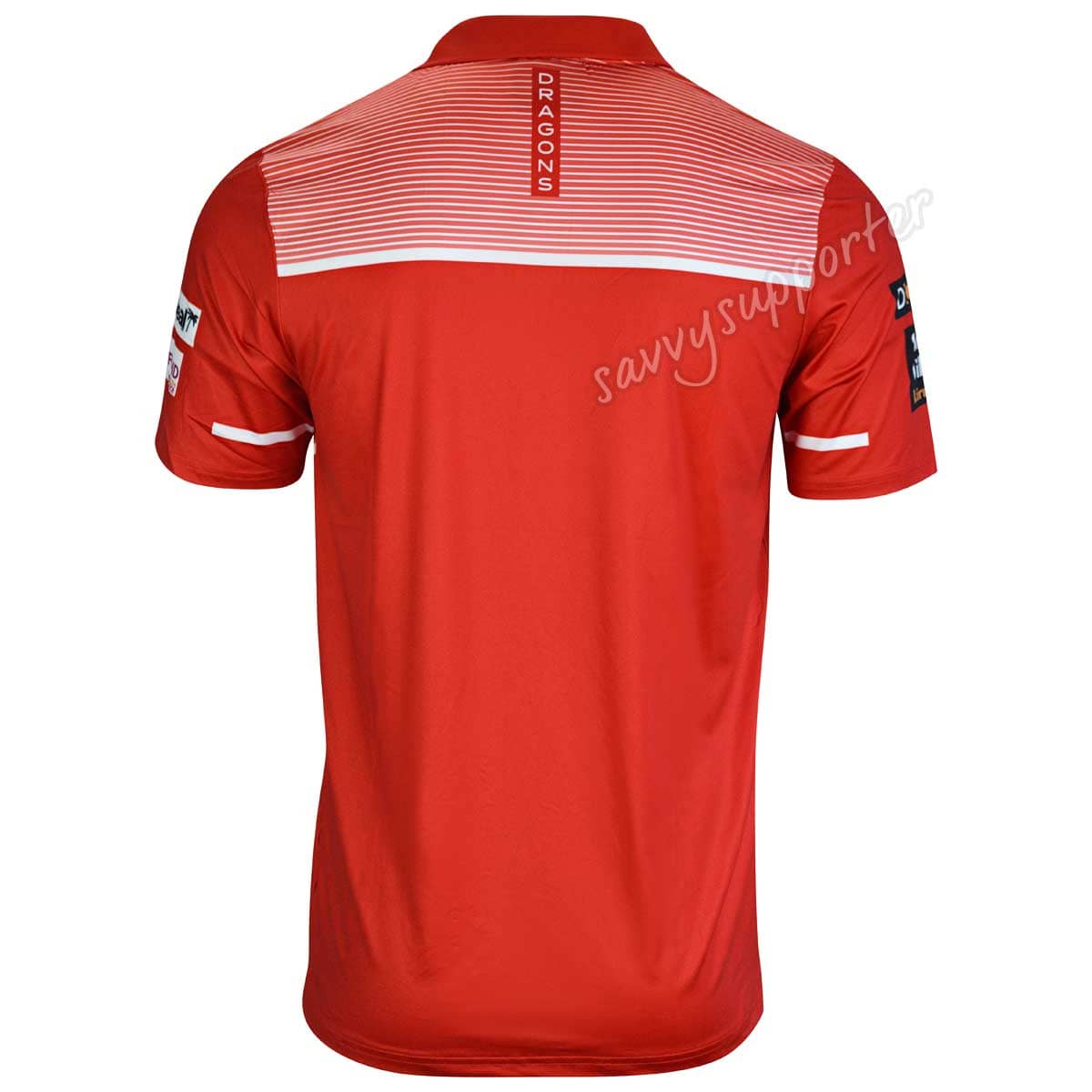 St George Dragons NRL Red Mens Players Polo Shirt