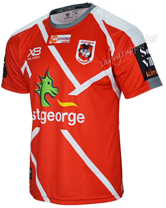 St George Dragons NRL Mens Training Shirt