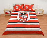 St George Dragons NRL Queen Quilt Cover Set