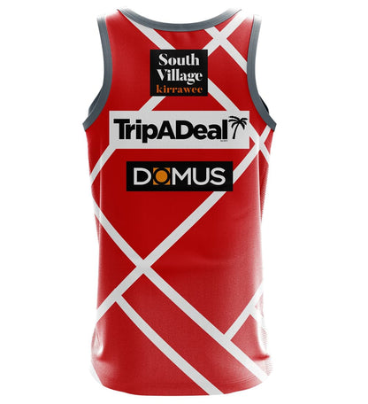 St George Dragons NRL Red Training Singlet