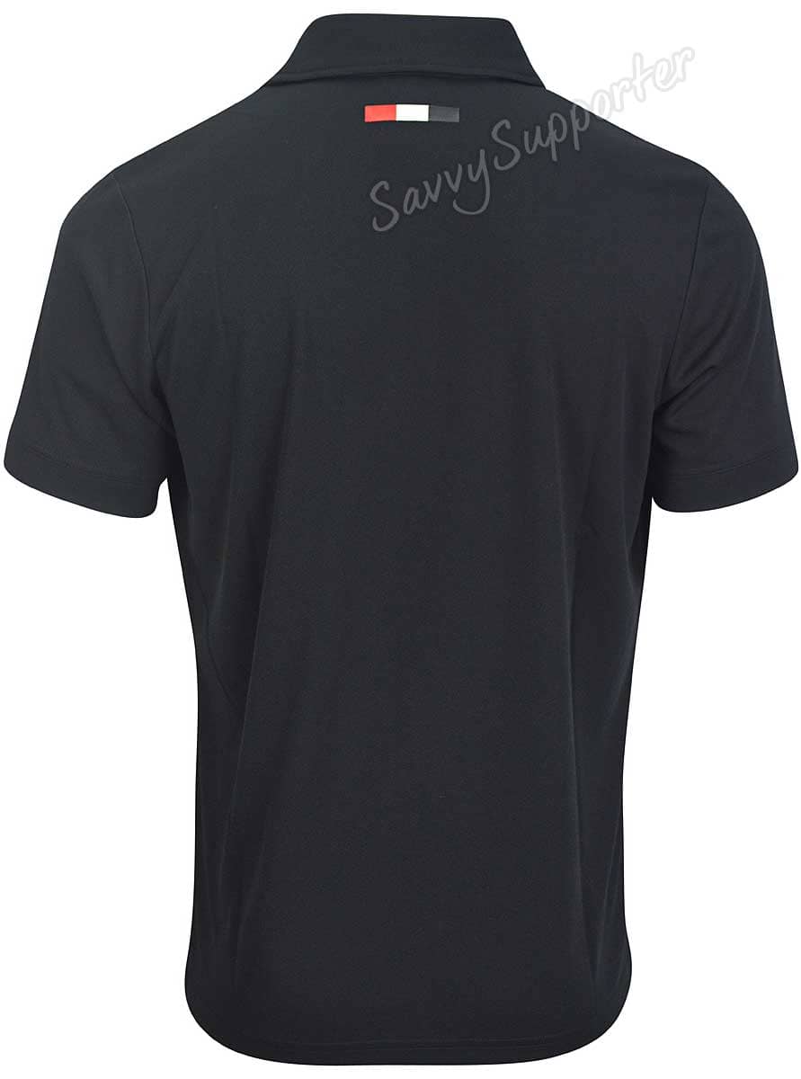 St Kilda Saints AFL Black Media Polo Shirt
