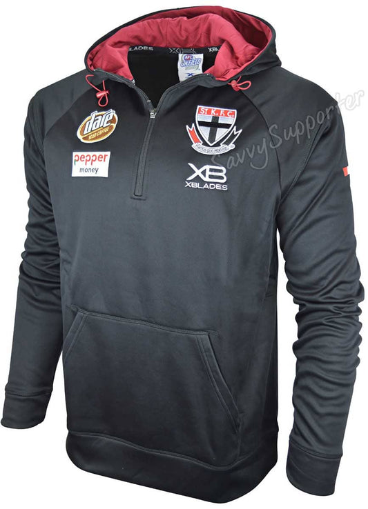 St Kilda Saints Mens AFL 1/4 Zip Hoodie
