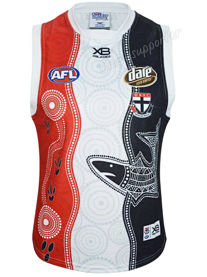 St Kilda Saints AFL Kids Indigenous Guernsey