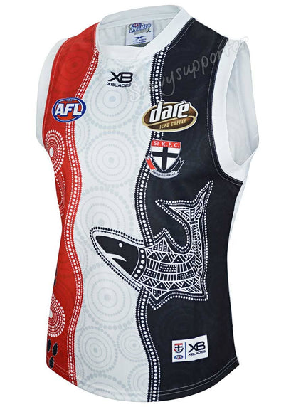St Kilda Saints AFL Kids Indigenous Guernsey