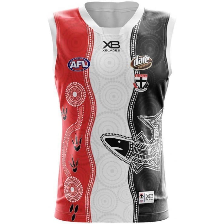 St Kilda Saints AFL Kids Indigenous Guernsey
