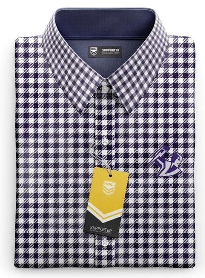 Melbourne Storm NRL Mens Dawson Business Shirt