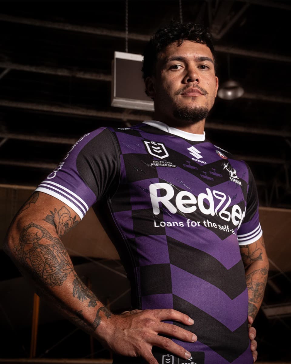 Melbourne Storm 2025 NRL Mens Anzac Jersey
