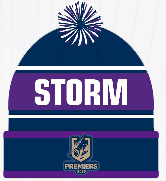 Melbourne Storm 2020 NRL Premiers Beanie