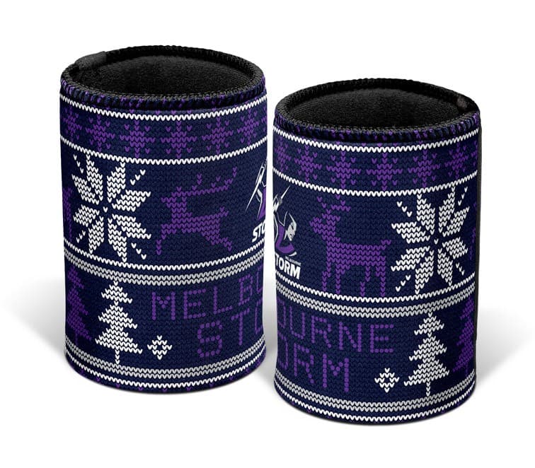Melbourne Storm NRL Christmas Can Cooler