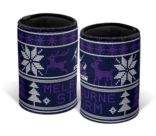 Melbourne Storm NRL Christmas Can Cooler