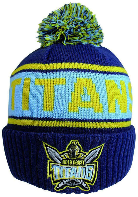 Gold Coast Titans NRL Striker Beanie