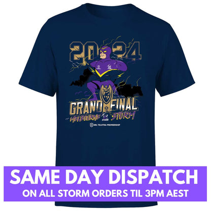 Melbourne Storm 2024 NRL Adults Grand Final Shirt