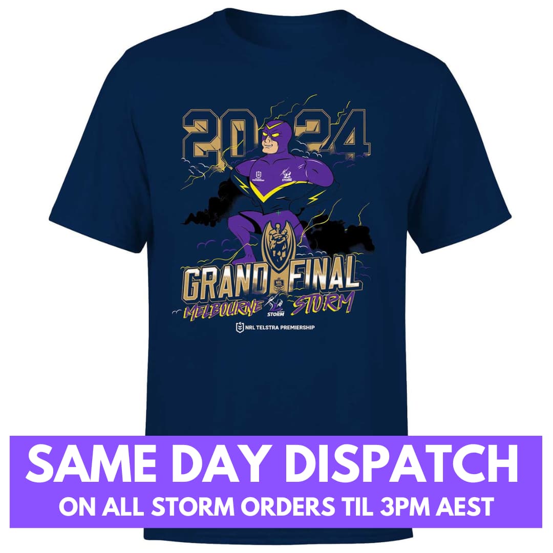Melbourne Storm 2024 NRL Kids Grand Final Shirt