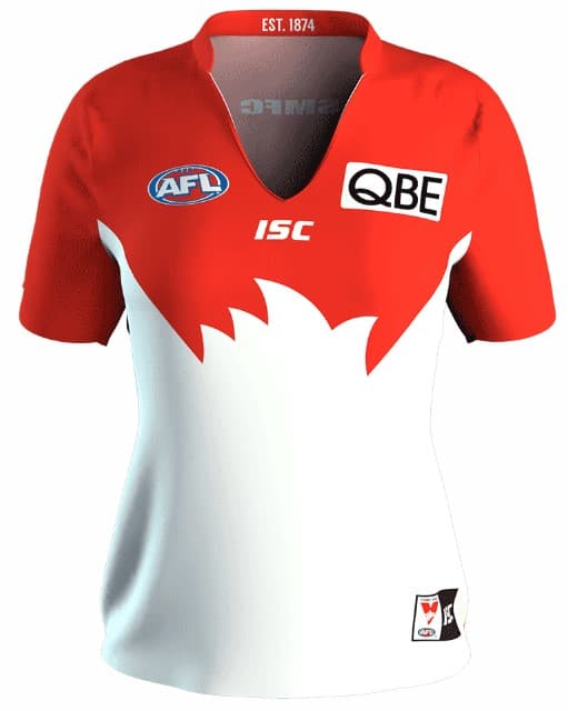 Sydney Swans AFL Ladies Home Guernsey