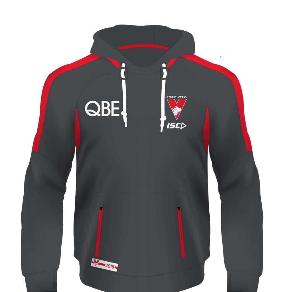 Sydney Swans AFL Mens Pullover Squad Hoody