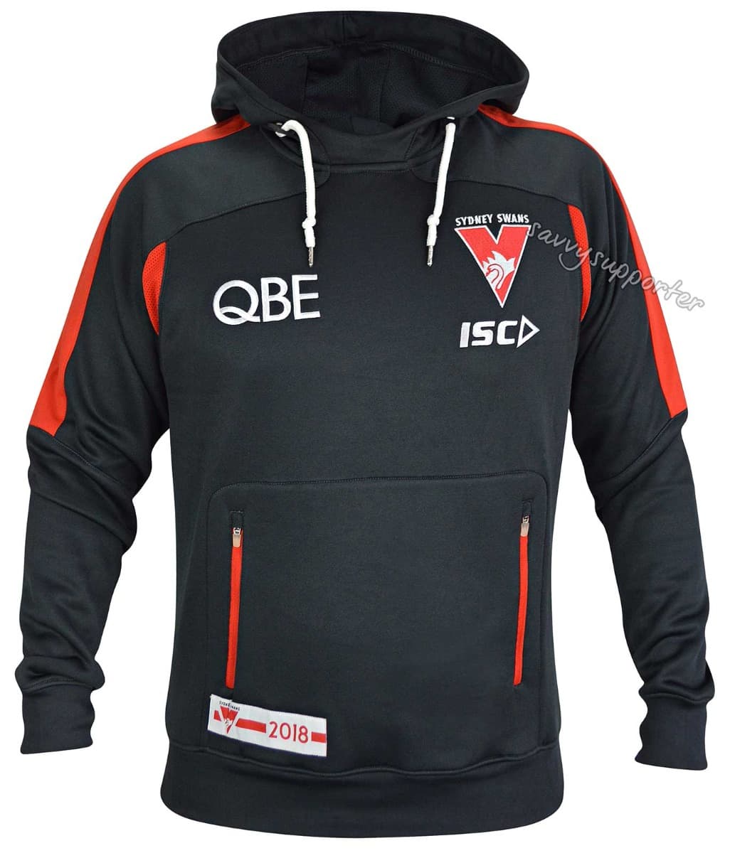Sydney Swans AFL Mens Pullover Squad Hoody
