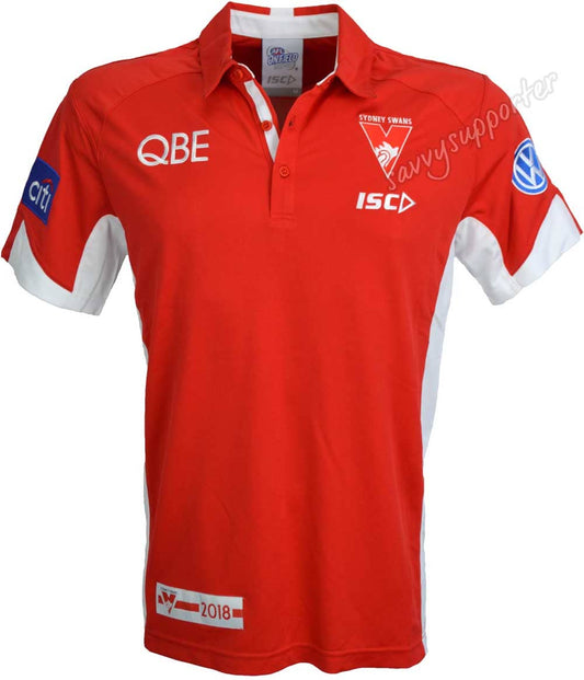 Sydney Swans AFL ISC Players Polo Shirt