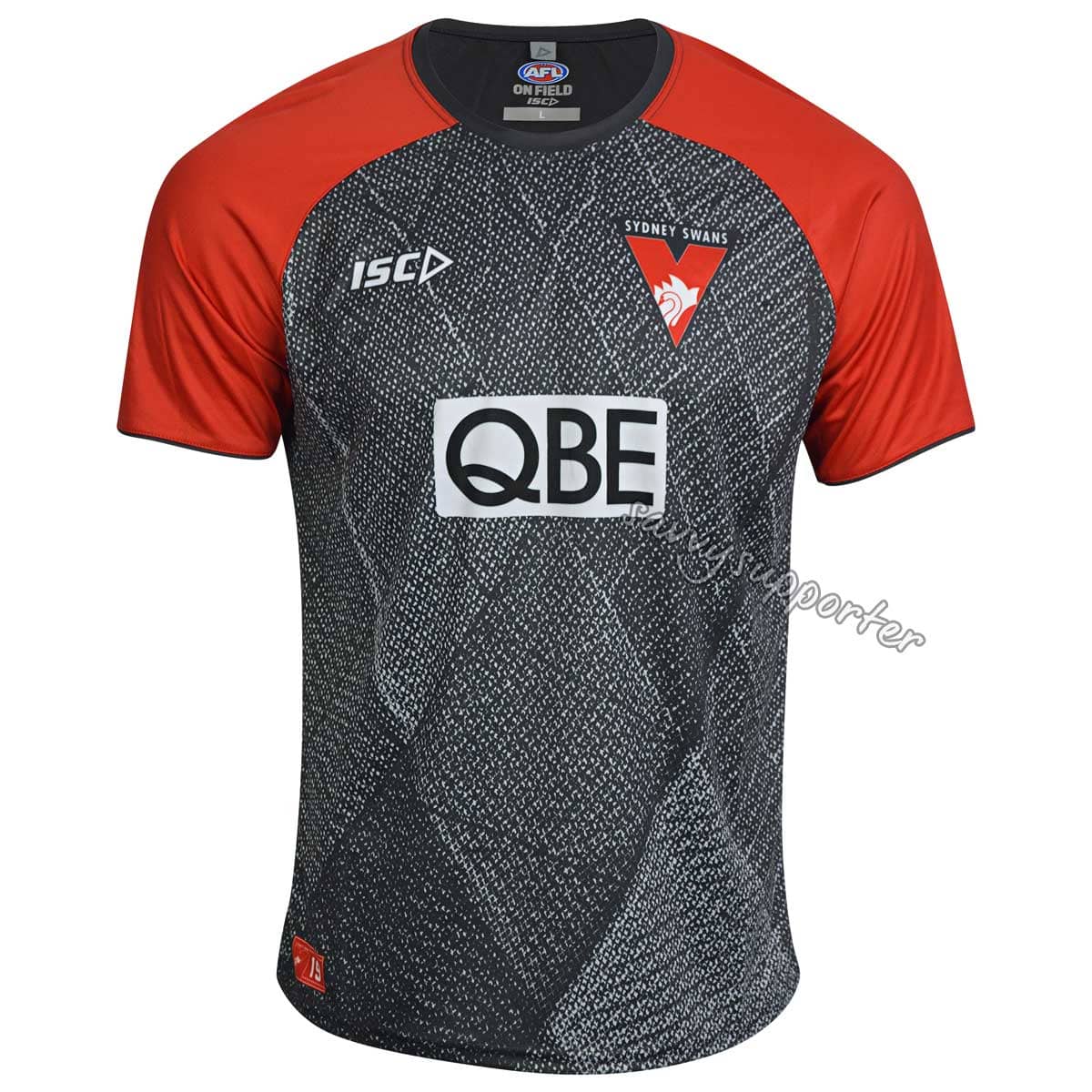 Sydney Swans AFL Mens Carbon Training Shirt