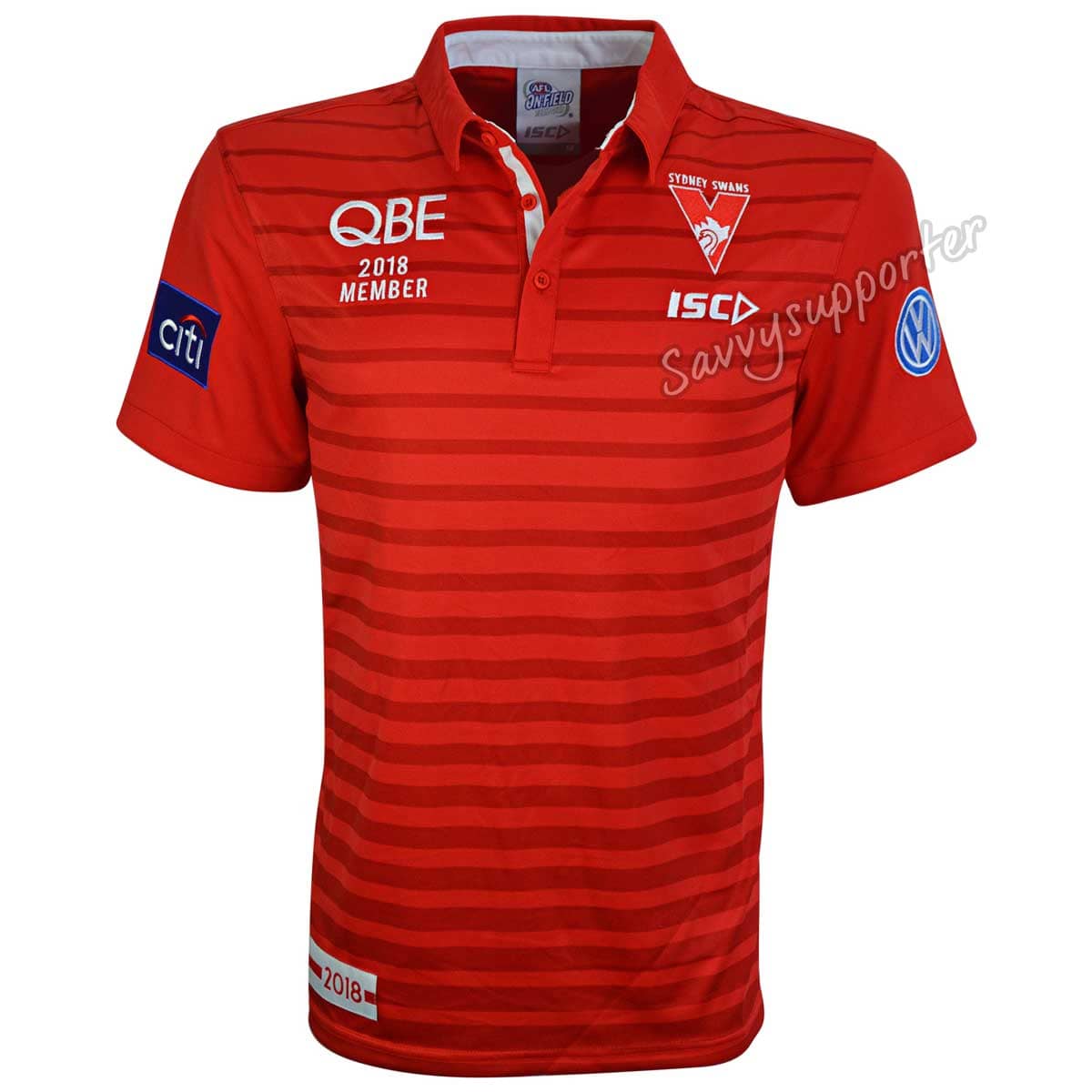 Sydney Swans Mens Members Polo Shirt