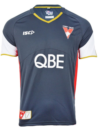 Sydney Swans AFL Mens Carbon Training Shirt