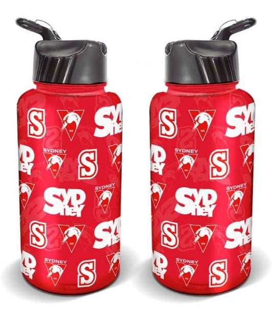 Sydney Swans AFL 1 Litre Flip Drink Bottle