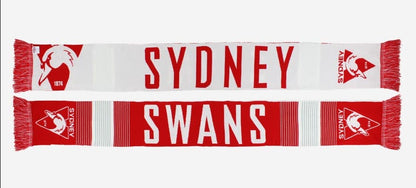 Sydney Swans AFL Adults Linebreak Scarf