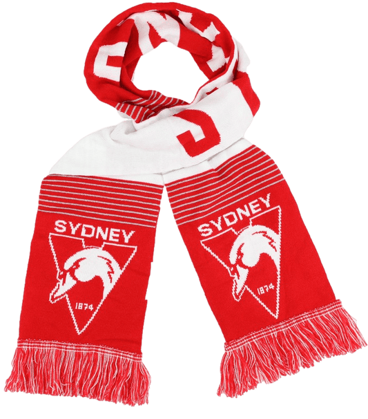Sydney Swans AFL Adults Linebreak Scarf