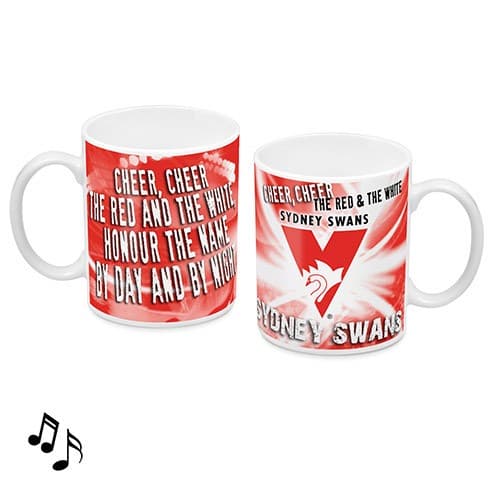 Sydney Swans 2024 AFL Musical Player Song Mug