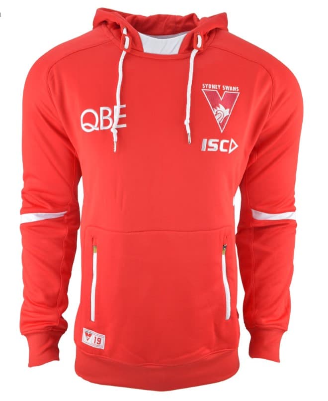 Sydney Swans AFL Mens Squad Hoody