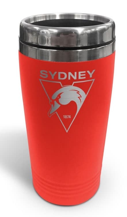Sydney Swans AFL Stainless Steel Travel Mug
