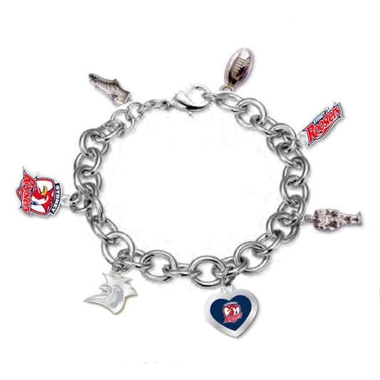 Sydney Roosters NRL Charm Bracelet