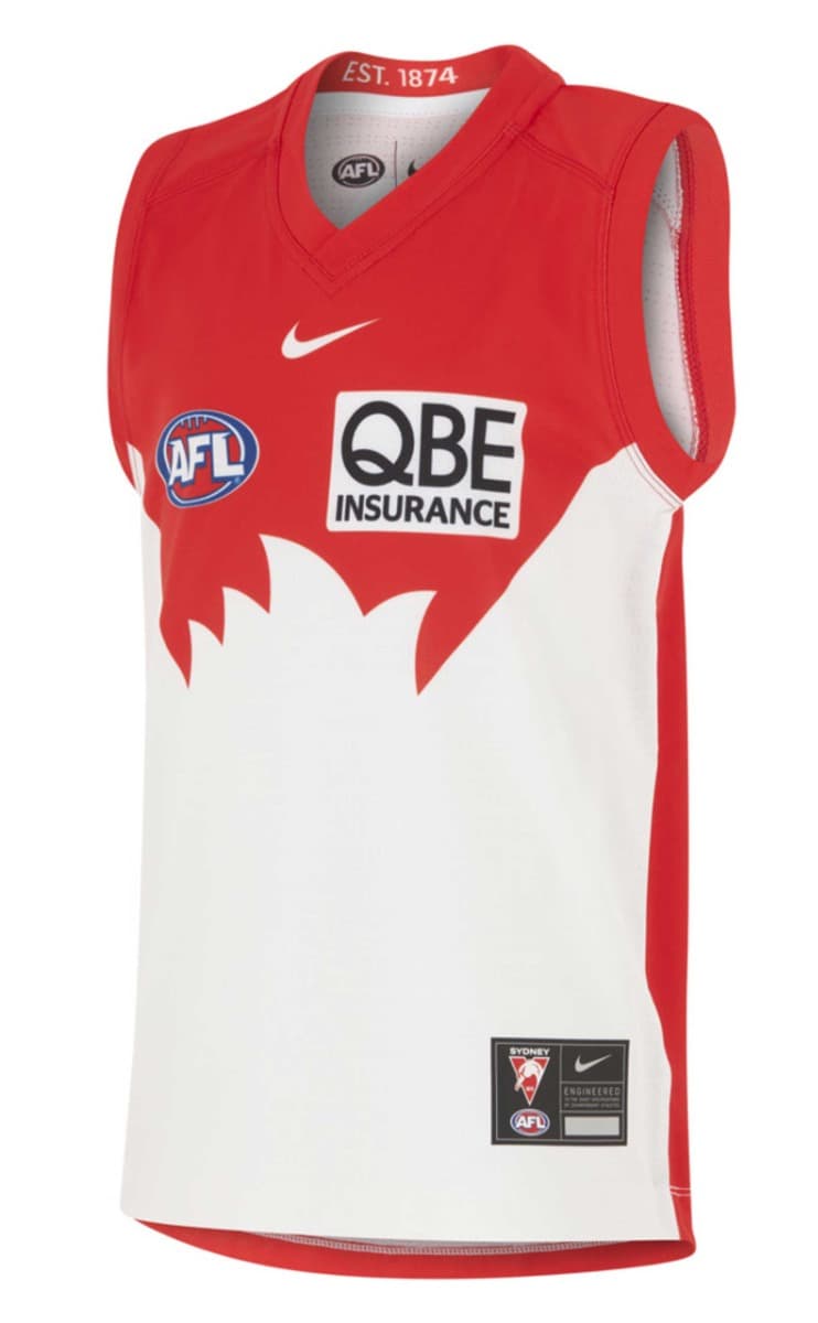 Sydney Swans 2025 AFL Kids Home Guernsey