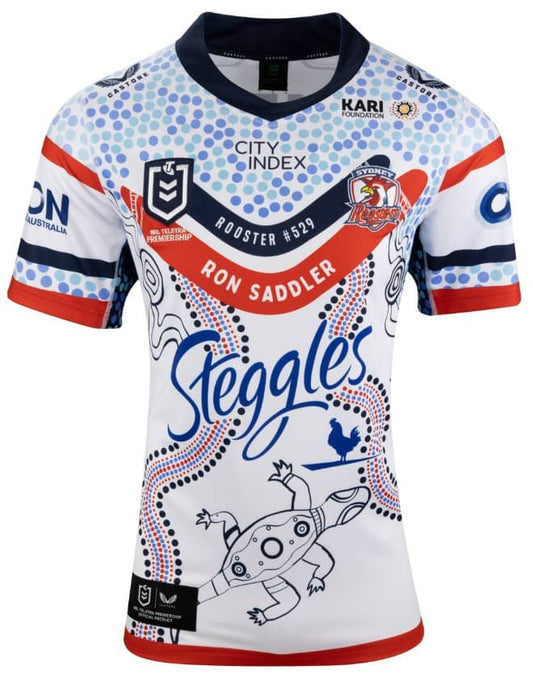 Sydney Roosters 2024 NRL Kids Indigenous Jersey