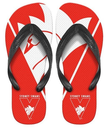 Sydney Swans AFL Mens Beach Thongs