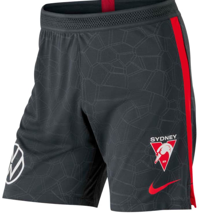 Sydney Swans 2023 AFL Mens Training Gym Shorts