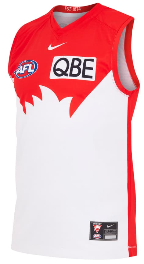 Sydney Swans 2023 AFL Mens Home Guernsey