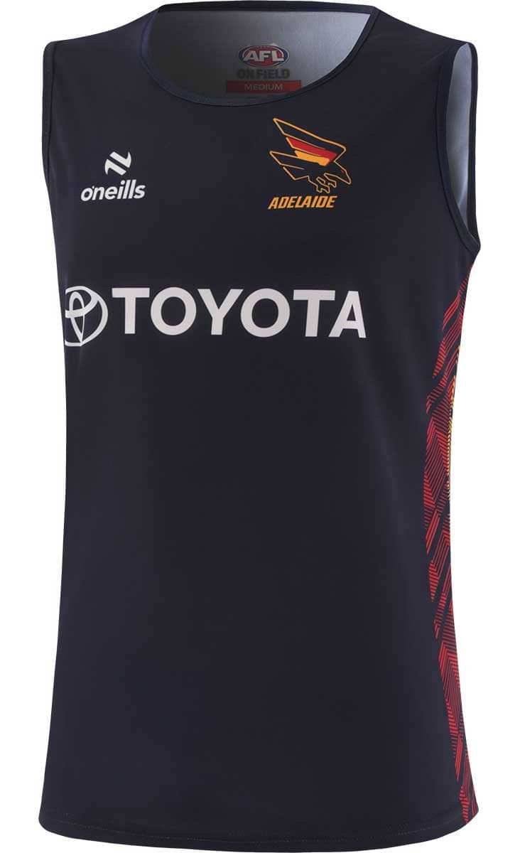 Adelaide Crows 2025 AFL Mens Training Singlet