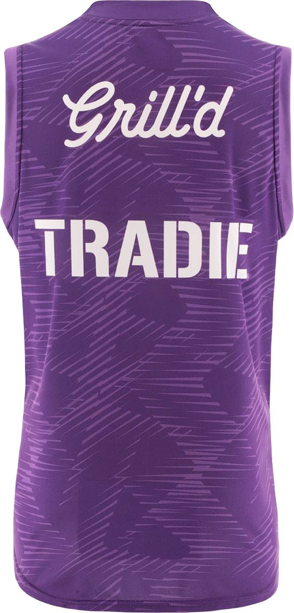 Melbourne Storm 2025 NRL Mens Purple Training Singlet