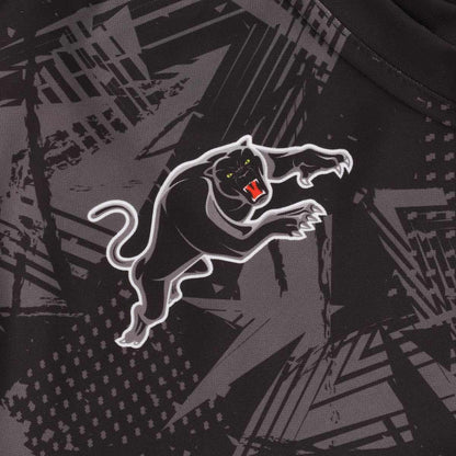 Penrith Panthers 2024 NRL Mens Black Training Singlet