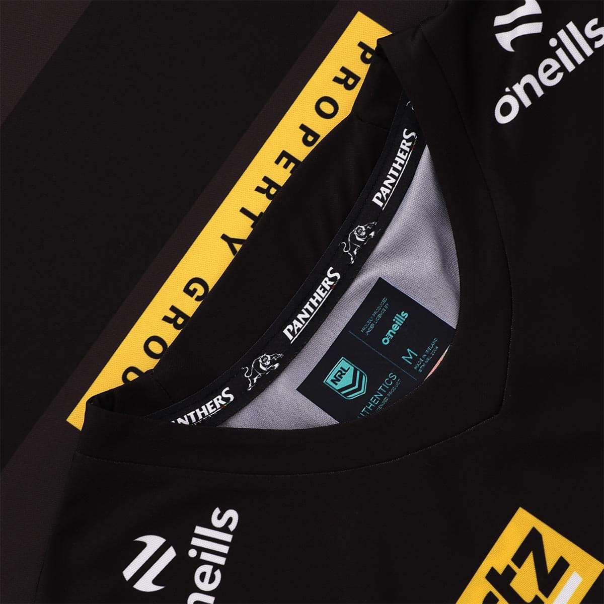 Penrith Panthers 2025 NRL Mens Black Training Singlet