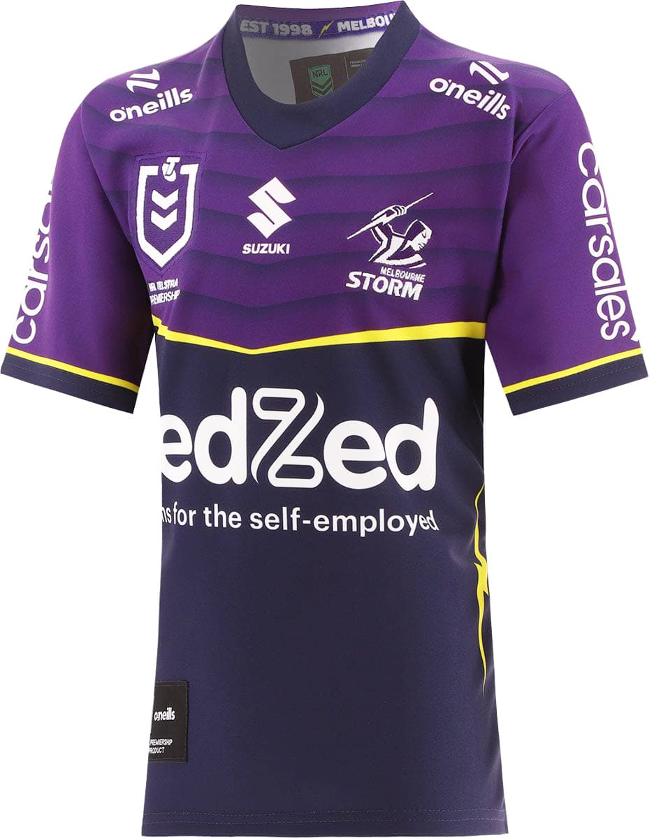 Melbourne Storm 2025 NRL Kids Home Jersey