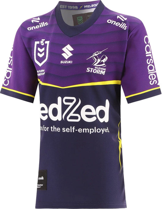 Melbourne Storm 2025 NRL Kids Home Jersey