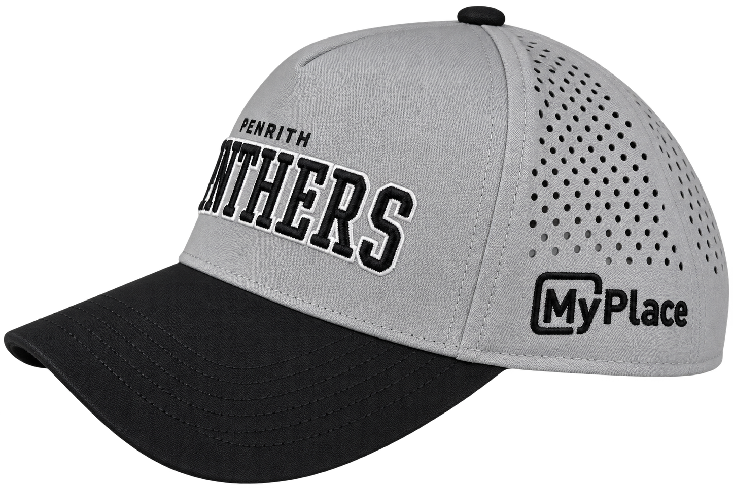 Penrith Panthers NRL Mens Grey Training Cap