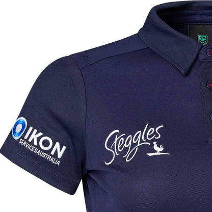 Sydney Roosters NRL Ladies Media Polo Shirt