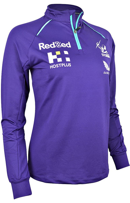 Melbourne Storm NRL Ladies Quarter Zip Training Top