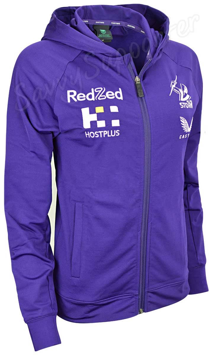 Melbourne Storm NRL Ladies Training Zip Through Jacket