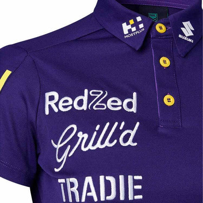 Melbourne Storm NRL Ladies Media Polo Shirt